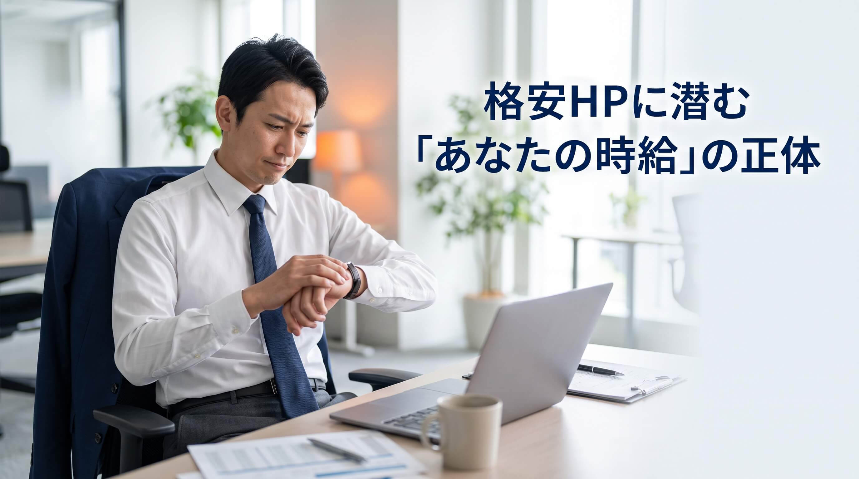 制作費0円の裏にある見えないコスト！本業を圧迫しないHP選び