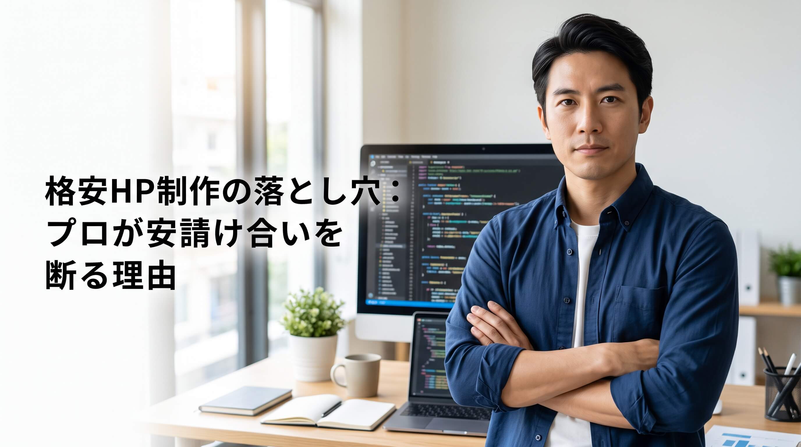 AI格安制作が危険な理由！プロが安易な安請け合いを断るわけ