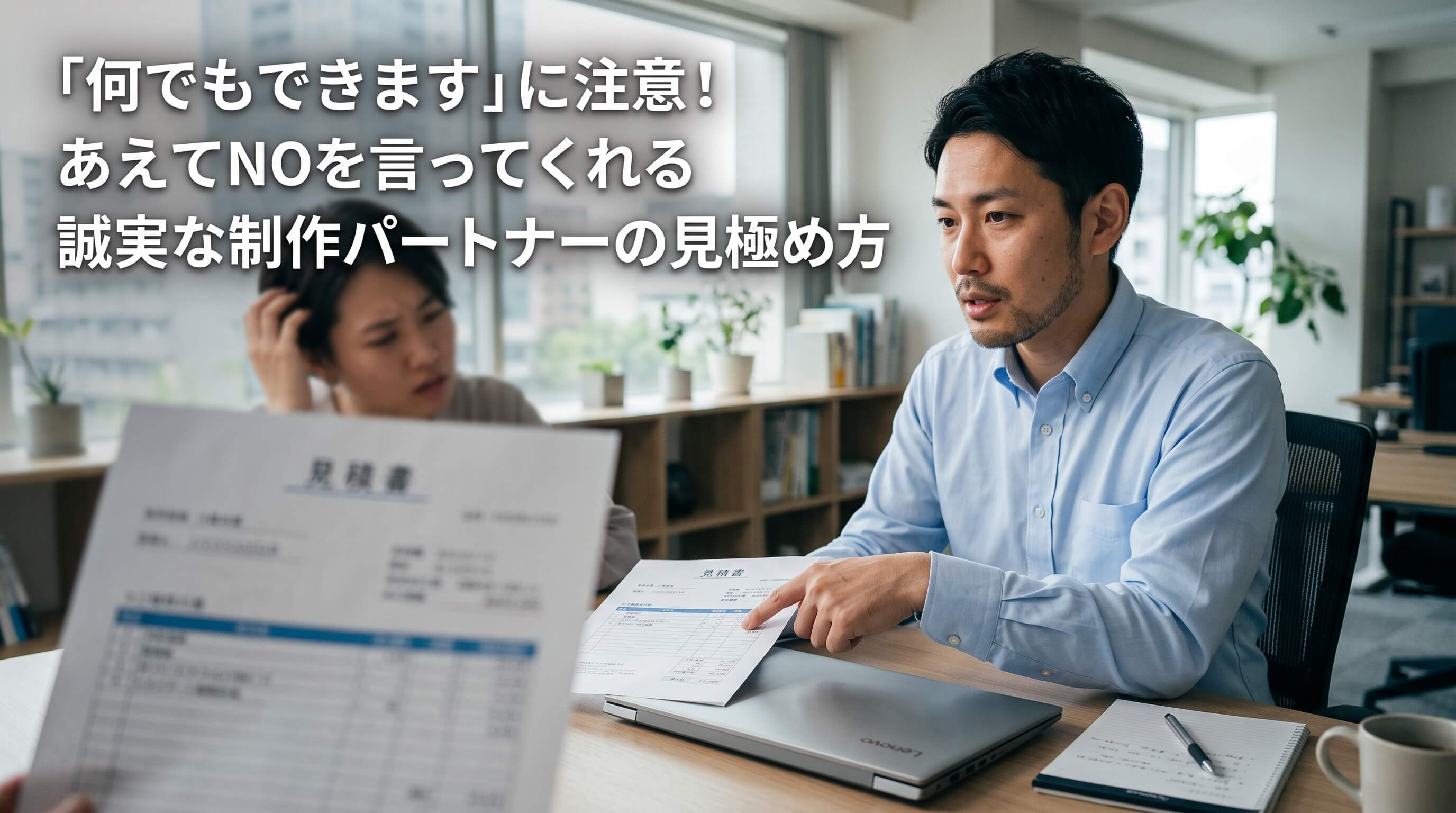 「何でもできます」は不誠実？あえてNOと言えるパートナーの価値