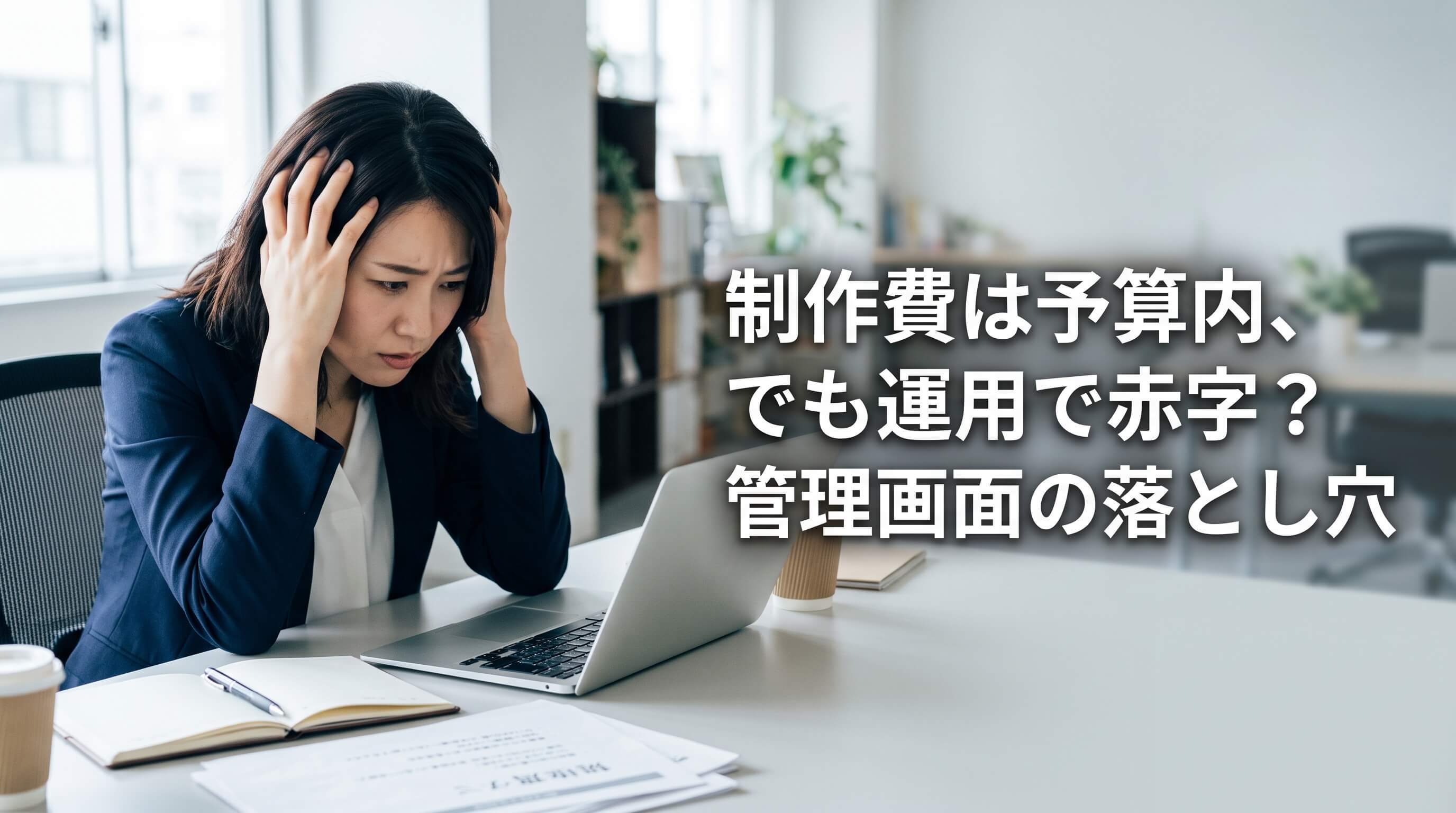 運用で赤字になるHPを回避！発注前に確認したい管理画面の操作性