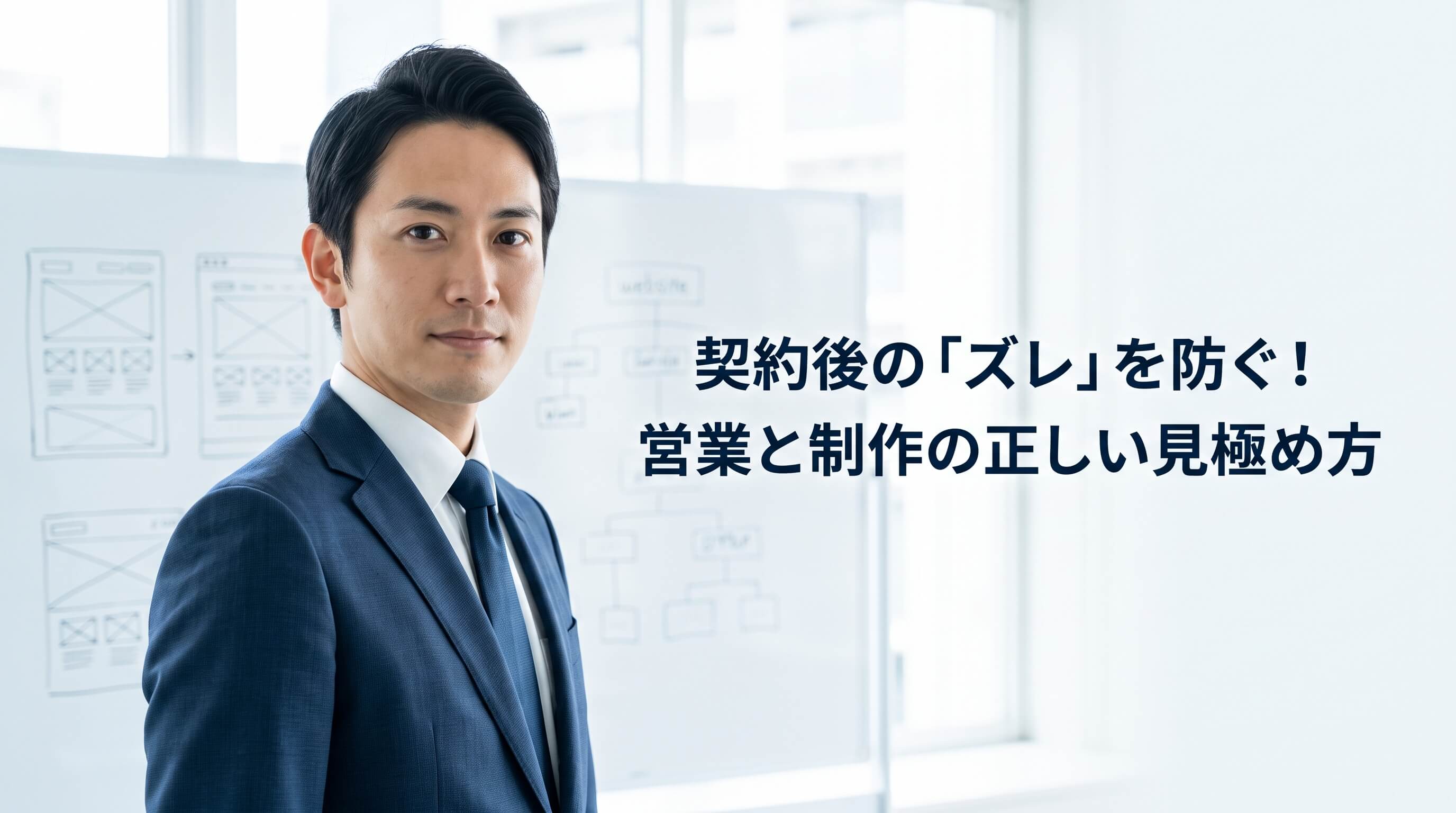 営業と現場のズレで後悔しない！契約前に知っておくべき体制の見極め方