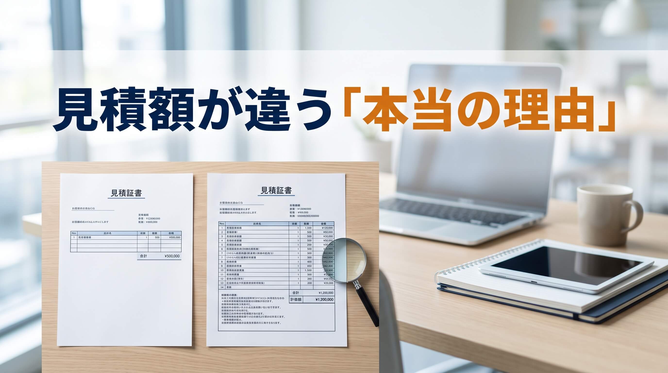 Web制作の見積もりが違う理由は？後出し費用を防ぐ比較・確認のポイント