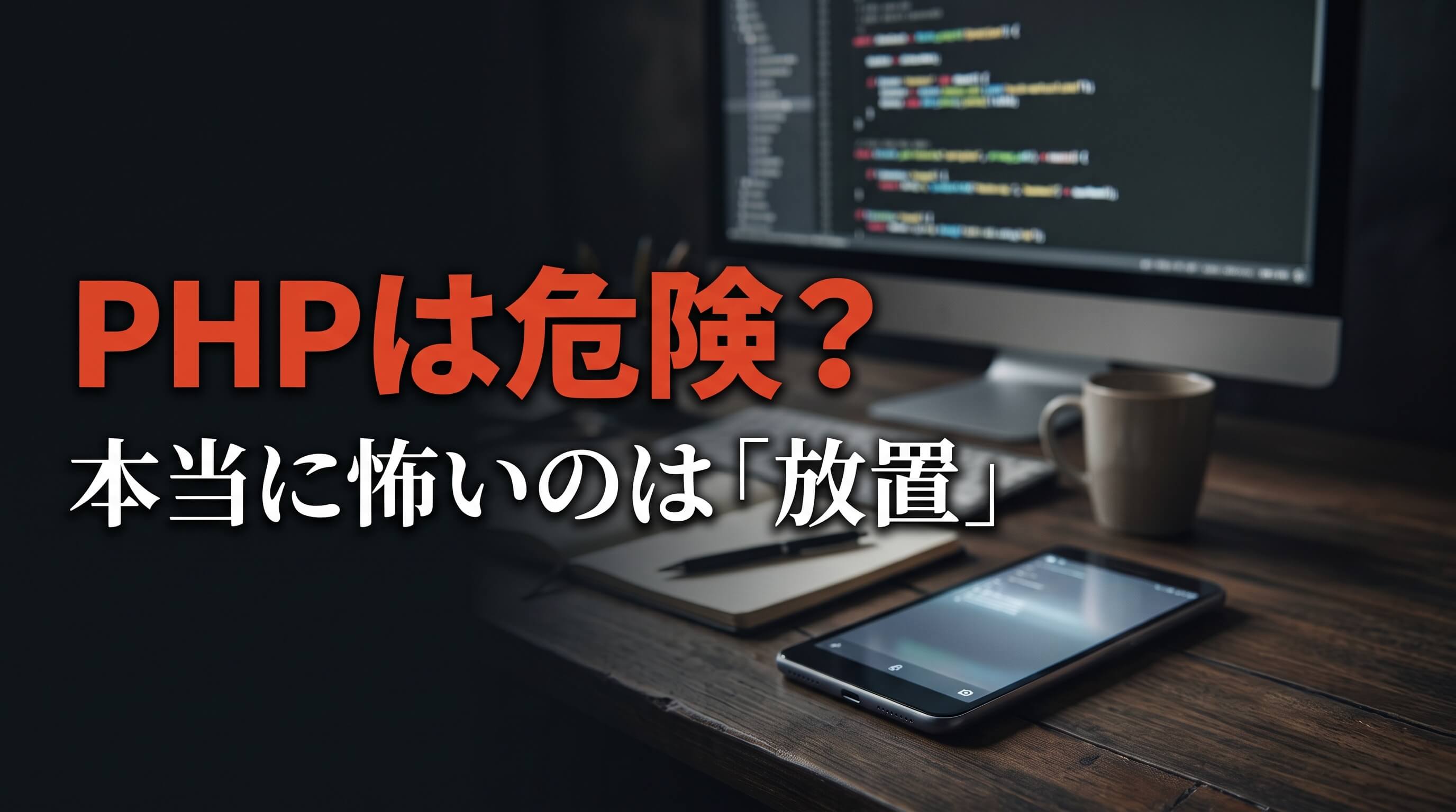 PHPは危険？本当に怖いのは「作りっぱなし」の放置。Webサイトを負債にしないための保守と棚卸しの本質